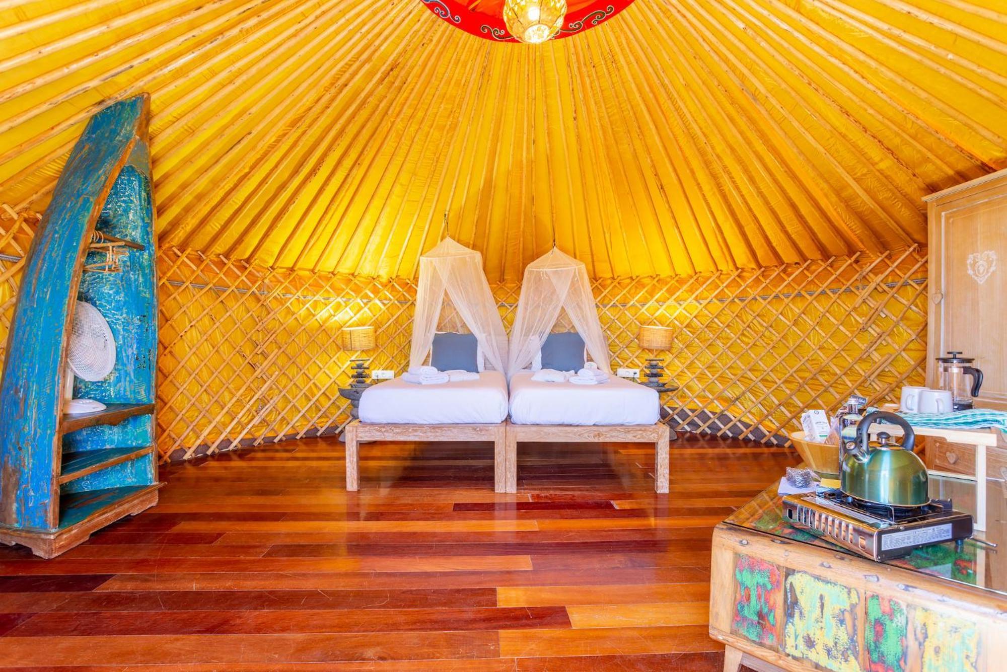 Finca De Arrieta Village - Yurts And Stone Cottages - Shared Pool - Walking Distance To Arrieta Beach - Eco Friendly Tabayesco Bagian luar foto