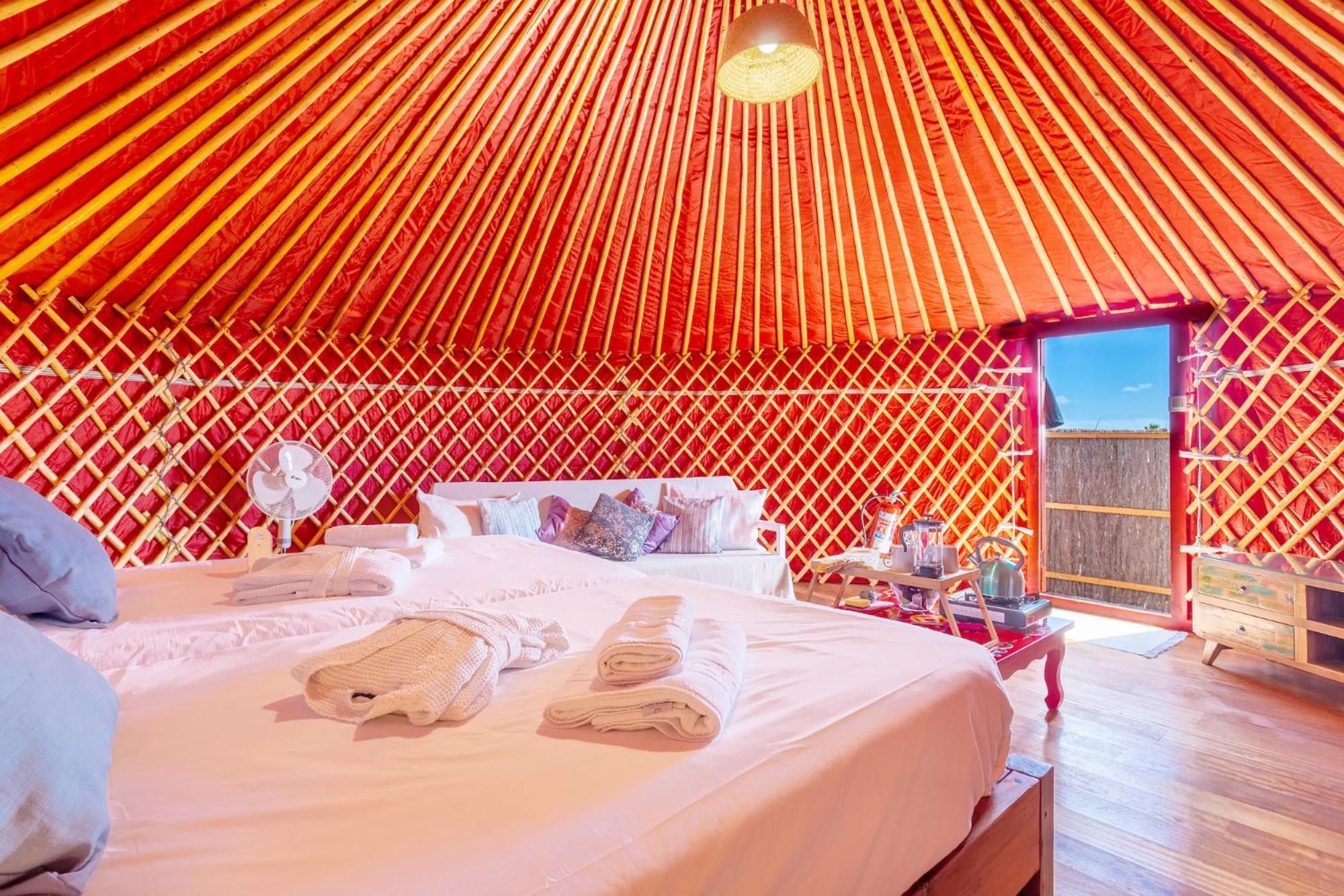 Finca De Arrieta Village - Yurts And Stone Cottages - Shared Pool - Walking Distance To Arrieta Beach - Eco Friendly Tabayesco Bagian luar foto