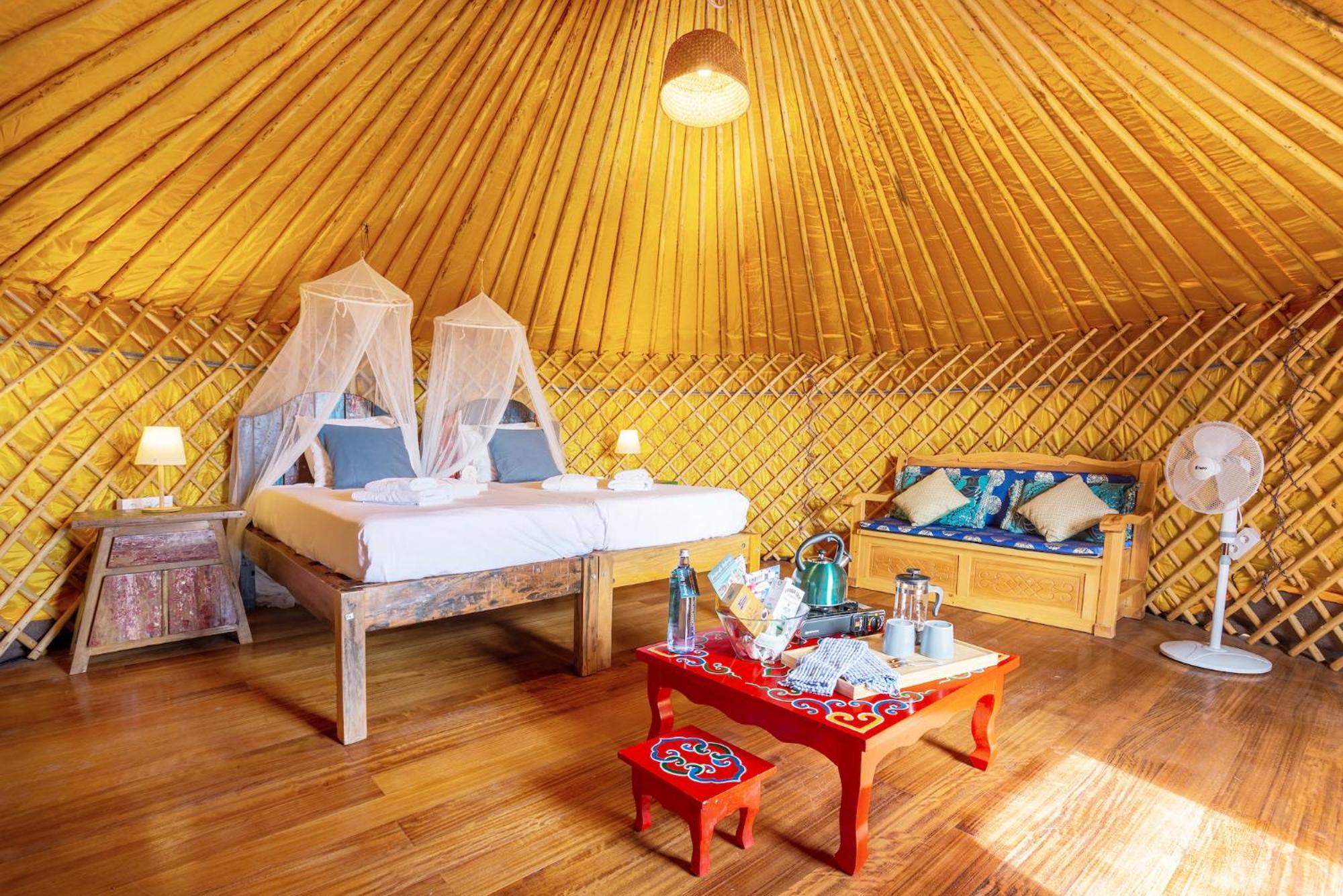 Finca De Arrieta Village - Yurts And Stone Cottages - Shared Pool - Walking Distance To Arrieta Beach - Eco Friendly Tabayesco Bagian luar foto