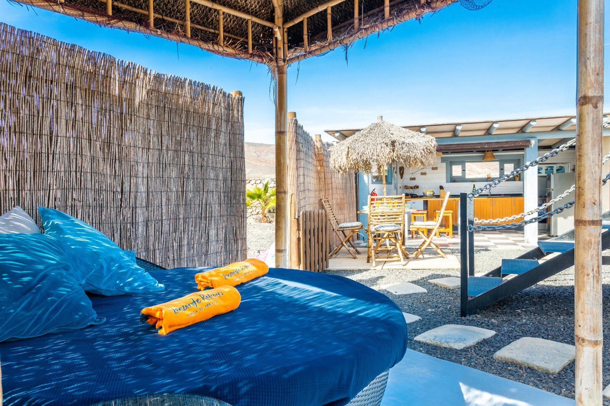 Finca De Arrieta Village - Yurts And Stone Cottages - Shared Pool - Walking Distance To Arrieta Beach - Eco Friendly Tabayesco Bagian luar foto